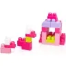 MEGA BLOCKS Konstruktors First Builders Building Pink DCH62, 80 gab.