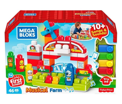 MEGA BLOCKS Konstruktors Musical Farm GCT50