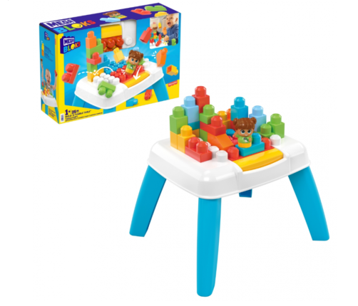 MEGA BLOCKS spēļu galds - konstruktors BUILD 'N TUMBLE TABLE HHM99