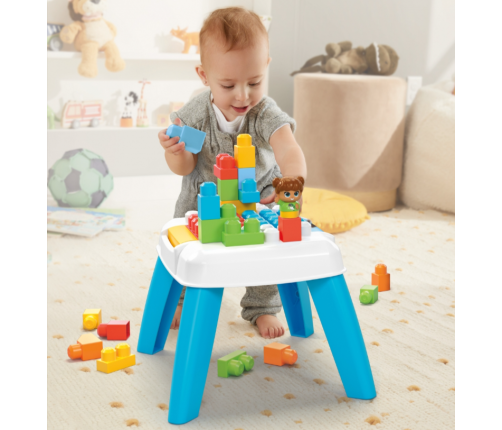 MEGA BLOCKS spēļu galds - konstruktors BUILD 'N TUMBLE TABLE HHM99