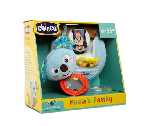 Mīkstā rotaļlieta bērnu ratiņiem CHICCO KOALA'S FAMILY