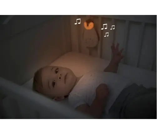 Nakts lampa ar baltu troksni Bezvadu Bluetooth skaļrunis 3in1 Zazu Penguin Zoe Pink