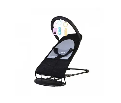 Šūpuļkrēsliņš TLC Baby Bouncer Soft black