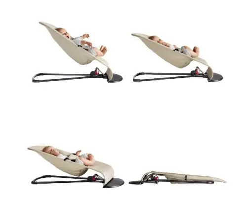 Šūpuļkrēsliņš TLC Baby Bouncer Soft black