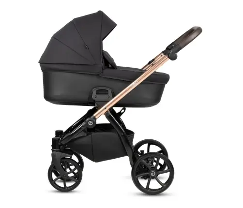 Tutis Leo+ Black 201 Bērnu rati 2in1