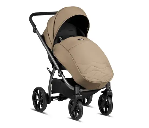 Tutis Leo Brown 104 Vaikiškas vežimėlis 2in1 Tutis Leo Brown 104 Vaikiškas vežimėlis 2in1