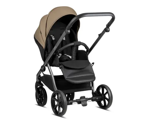 Tutis Leo Brown 104 Vaikiškas vežimėlis 2in1 Tutis Leo Brown 104 Vaikiškas vežimėlis 2in1