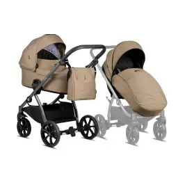 Tutis Leo Brown 104 Vaikiškas vežimėlis 2in1