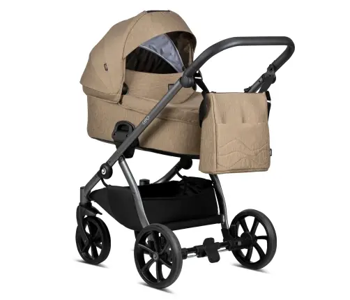 Tutis Leo Brown 104 Vaikiškas vežimėlis 2in1 Tutis Leo Brown 104 Vaikiškas vežimėlis 2in1