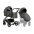 Tutis Leo Dark Grey 103 2-in-1 Baby Stroller