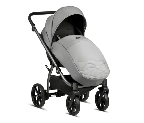 Tutis Leo Grey 108 Vaikiškas vežimėlis 2in1 Tutis Leo Grey 108 Vaikiškas vežimėlis 2in1