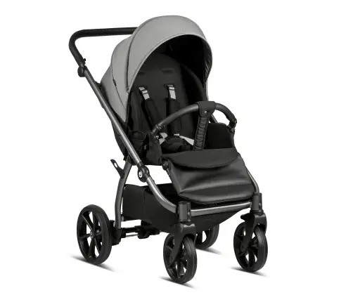 Tutis Leo Grey 108 Vaikiškas vežimėlis 2in1 Tutis Leo Grey 108 Vaikiškas vežimėlis 2in1