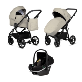 Tutis Leo Warm Grey 068 3-in-1 Baby Stroller
