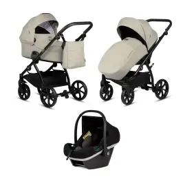 Tutis Leo Warm Grey 068 Детская Коляска 3 в 1