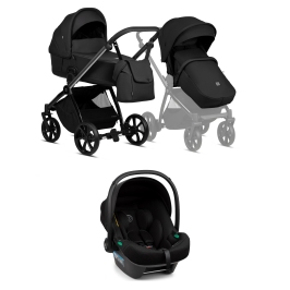 Tutis Mio 3 + BLACK EDITION Obsidian 060 3-in-1 Baby Stroller