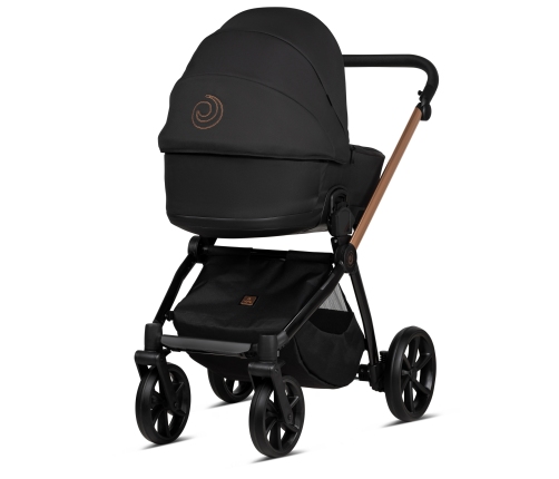 Tutis Mio 3 + BLACK EDITION Rose Gold 292 Bērnu rati 2in1
