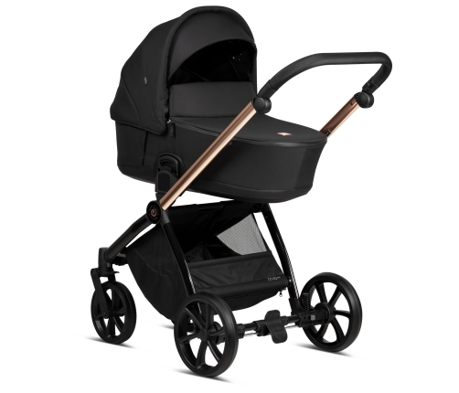 Tutis Mio 3 + BLACK EDITION Rose Gold 292 Bērnu rati 2in1