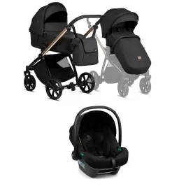 Tutis Mio 3 + BLACK EDITION Rose Gold 292 Beebikäru 3-in-1