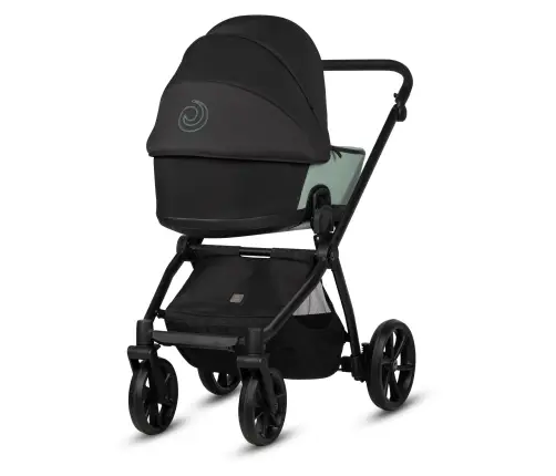 Tutis Mio 3+ LEATHER Sage 039 Vaikiškas vežimėlis 2in1