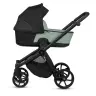 Tutis Mio 3+ LEATHER Sage 039 Vaikiškas vežimėlis 3in1