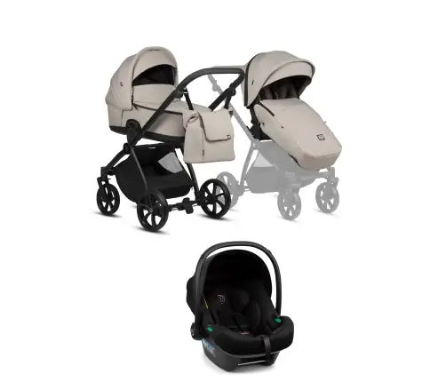 Tutis Mio 3 + Moon Rock 611 Bērnu rati 3in1