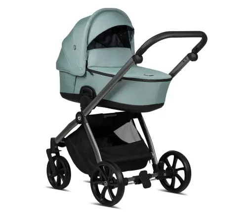 Tutis Mio 3 + Turquoise 243 2-in-1 Baby Stroller