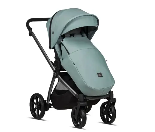 Tutis Mio 3 + Turquoise 243 2-in-1 Baby Stroller