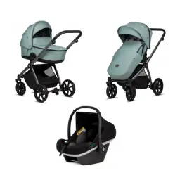 Tutis Mio 3 + Turquoise 243 Beebikäru 3-in-1