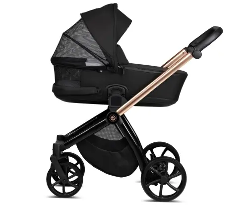 Tutis Mio Plus Thermo Black Edition Rose gold 292 Bērnu Ratiņi 2in1