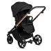 Tutis MIO Plus Thermo Black Edition Rose gold 292 Bērnu Ratiņi 2in1