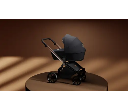 Tutis Mio Plus Thermo Black Edition Rose gold 292 Bērnu Ratiņi 2in1