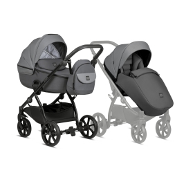Tutis Uno 5 Plus Earth Grey 022 2-in-1 Baby Stroller
