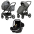 Tutis Uno 5 Plus Earth Grey 022 3-in-1 Baby Stroller