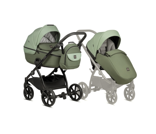Tutis Uno 5 Plus Earth Matcha 037 2-in-1 Baby Stroller