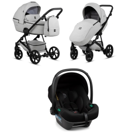 Tutis Viva 5 + LEATHER Cloud 085 3-in-1 Baby Stroller