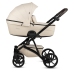 Tutis Viva 5 + LEATHER Vanilla 086 3-in-1 Baby Stroller