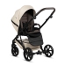 Tutis Viva 5 + LEATHER Vanilla 086 3-in-1 Baby Stroller