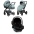 Tutis Viva 5 + Turquoise 063 3-in-1 Baby Stroller