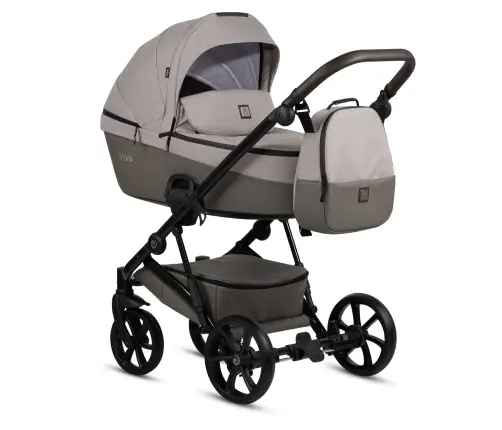 Tutis Viva 5 + Warm Grey 068 Vaikiškas vežimėlis 3in1