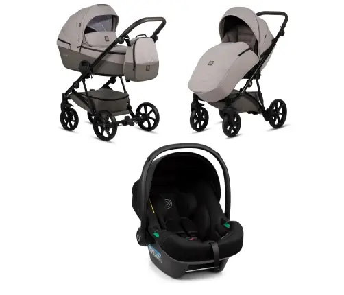 Tutis Viva 5 + Warm Grey 068 Vaikiškas vežimėlis 3in1