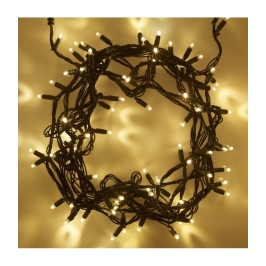 Ziemassvētku virtene Warm White 200 LED 18.7 m