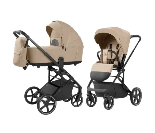 Carrello Alfa CRL-6522 Natural Beige Bērnu rati 2in1