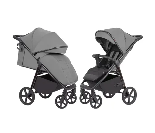 Carrello Bravo PLUS CRL-5515 Forest Grey Stroller