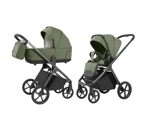 Carrello Vector CRL-6551 Field Green Vaikiškas Vežimėlis 2in1
