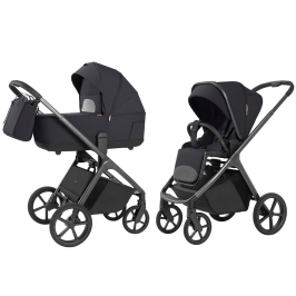 Carrello Vector CRL-6551 Shadow Black Baby Stroller 2in1