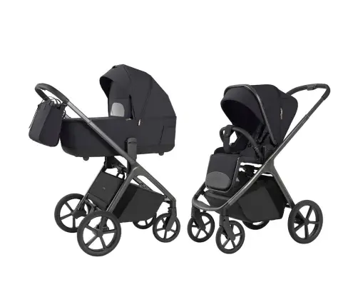 Carrello Vector CRL-6551 Shadow Black Bērnu rati 2in1