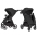 Carrello Bravo SL DELUXE CRL-5520 Eclipse Black Stroller