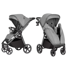 Carrello Bravo SL DELUXE CRL-5520 Shuttle Grey Stroller