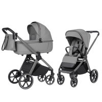 CARRELLO Omega CRL-6531 Cliff Grey Baby Stroller 2in1