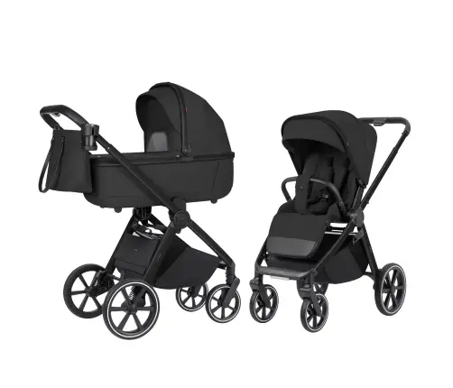 CARRELLO Omega CRL-6531 Denim Black Lastevanker 2in1